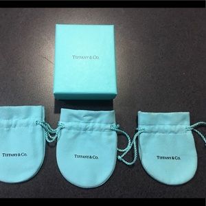 Tiffany & Co gift box and 3 dust bags